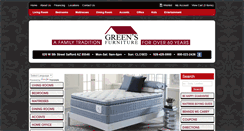 Desktop Screenshot of greensfurniture.net
